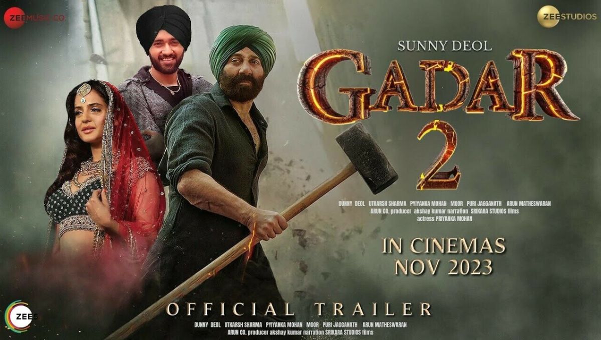 Gadar 2 Emerges as the Highest Grossing Hindi Film