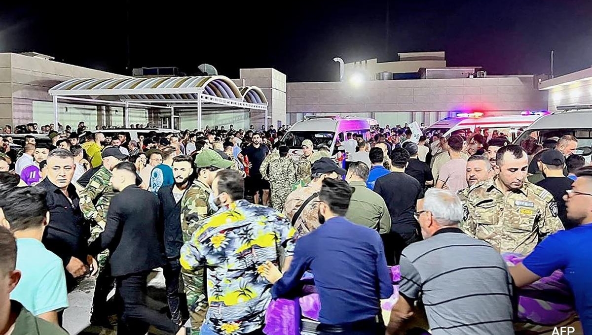 Tragic Fire at Iraqi Wedding: 100 Dead, 150 Injured