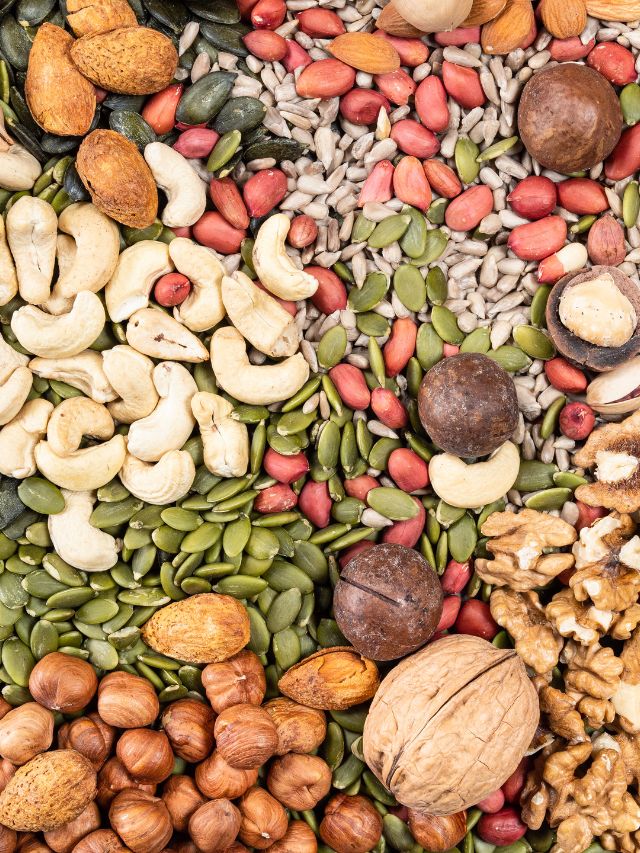 Amino acids found in nuts such as peanuts, walnuts, and almonds can increase dopamine production.