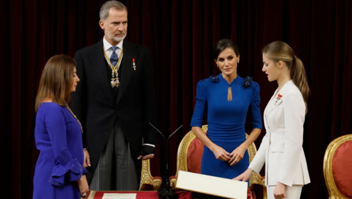 Princess Leonor Takes Oath of Allegiance to Spain's Constitution