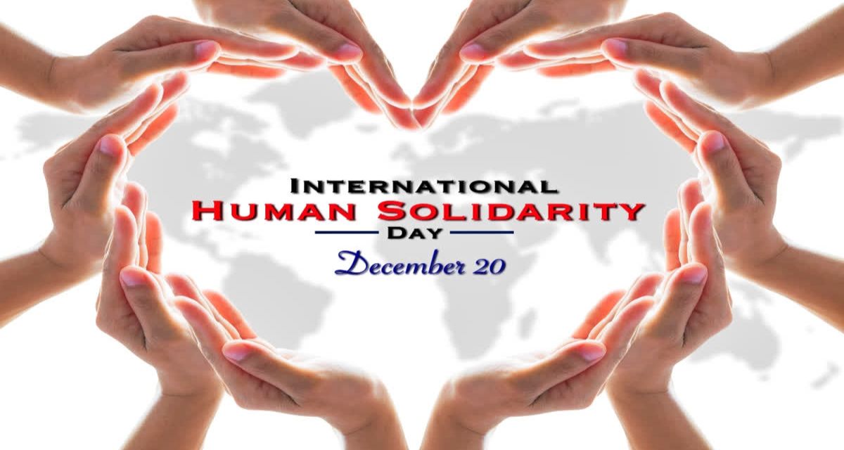 International Human Solidarity Day 2023