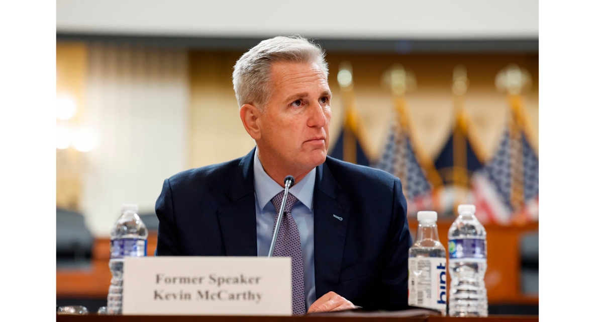 Kevin McCarthy Announced his Departure from Congress